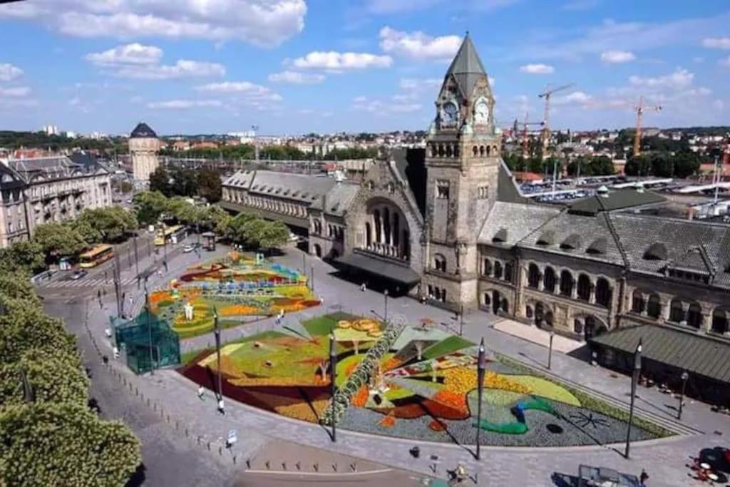 Chez Frederic - Gare De Metz A 2 Minutes A Pied - Appartement Entierement Equipe エクステリア 写真